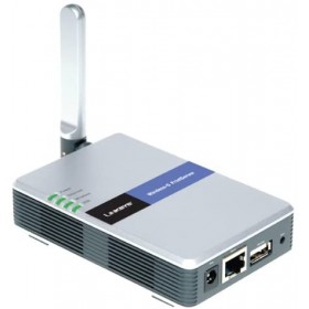 Linksys Wireless-G PrintServer 802.11g server di stampa LAN senza fili ASIN:B0007X50XW