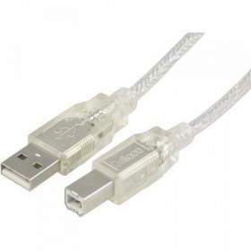 MH USB 2.0 CAVO  A a B 0,5 M trasparente