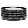 Phottix +1, +2, +4, 10x Macro Lens (Close-up Lens) 72mm