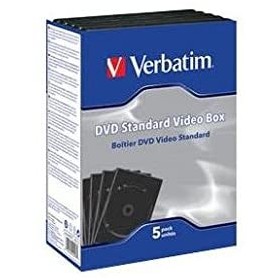 Verbatim 49993 - DVD Standard cases (14 mm) - 5 pcs. - Warranty: 2Y