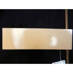 Aplic mattoone bianco ceramica alogeno 100W oppure LED misure 25x8x12h cm