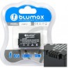 Blumax batteria Li-Ion 7.2 V/880 mAh per Panasonic BMB9 compatibile con Lumix dmc-fz40/DMC-FZ45/DMC-FZ100
