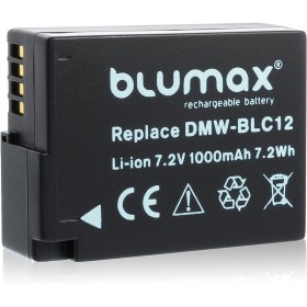 Blumax Li-Ion batteria sostitutiva per Panasonic DMW-BLC12 / DMWBLC12 compatibile con Panasonic Lumix DMC-GH2 DMC-GH2K DMC-GH2S 