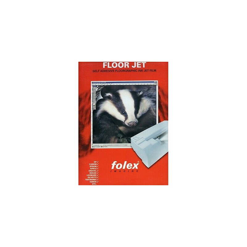 Folex floor jet self adhesive floorgraphic ink jet film