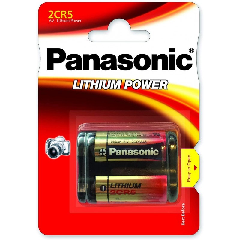 Panasonic 2 cr-5l – Batterie, Prismatic, Litio