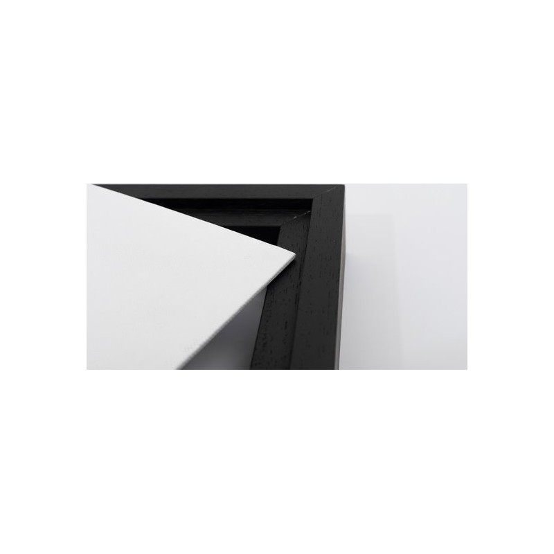 Cornice Combiframe nera per tela 40x40 cm