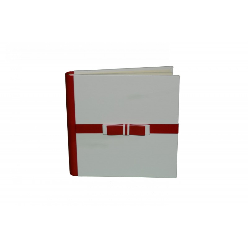 EcoPelle Fiocco Album Fotografico 23*30 20 fogli ROSSO