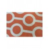 Lettino pois rosa mare con schienale fantasie assortite 160x54cm
