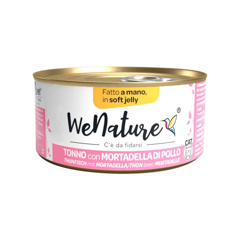 WENATURE TONNO CON MORTADELLA IN JELLY  85GR