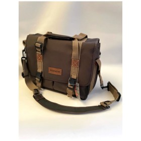 Borsa per fotografi Panagor junior marrone/kaki