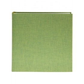 Scatola per Album fotografico in carta di riso verde 35x35 cm