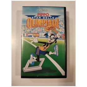 Videocassetta Vintage PIPPO STAR DELLE OLIMPIADI  Disney