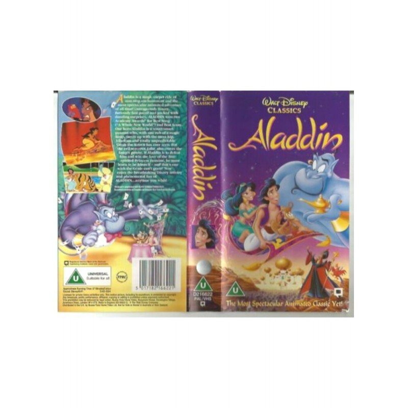 Videocassetta Aladin