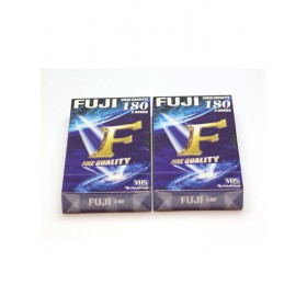 3x Fuji 180 videocassetta