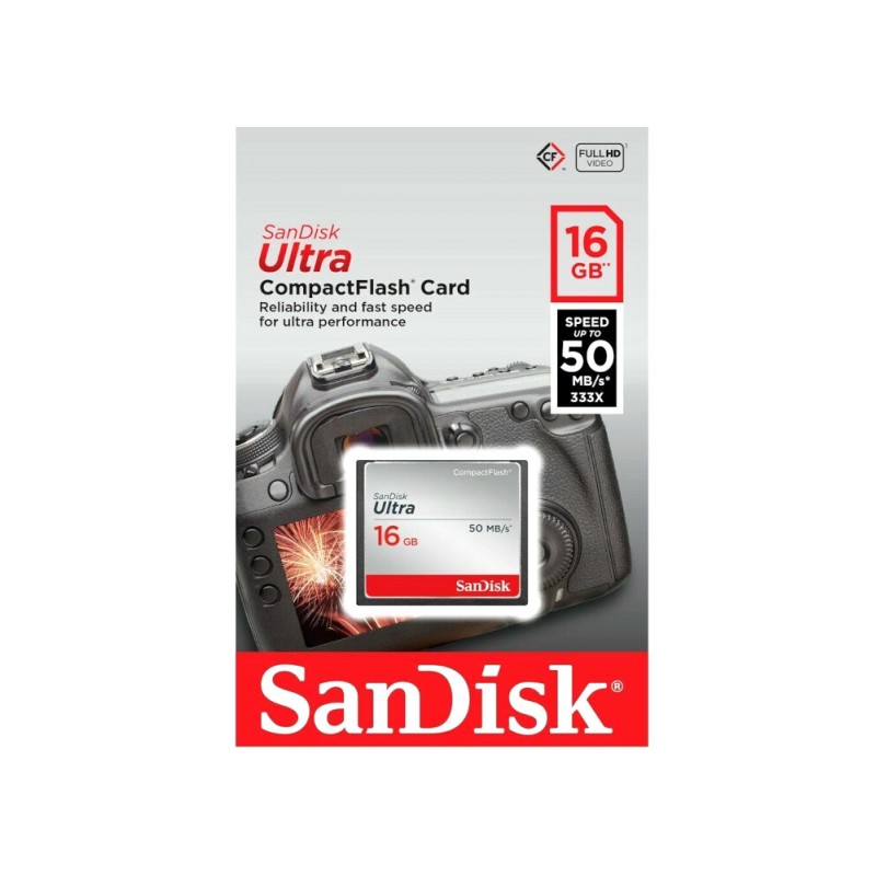 SanDisk Ultra CompactFlash Card 16 GB