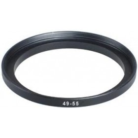 49 – 55 mm 49 A 55 Step Up anillo adaptador de filtro
