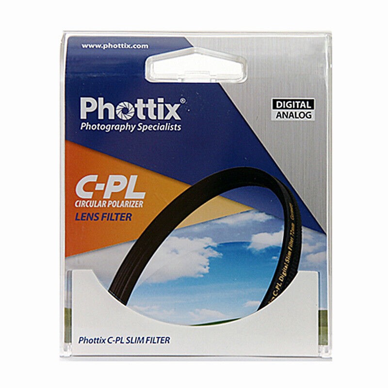 filtro phottix cpl slim filter 55mm