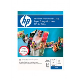 HP laser photo paper 200 fogli 120g/m2