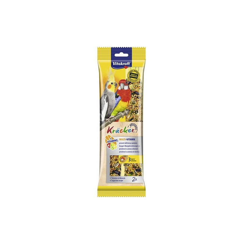 Stick per parrocchetti multi vitamin Kracker 2pz vitakraft