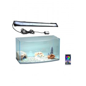 Acquario image 100x30 open + luce led rgb wifi